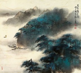 2013年 黃磊生大師彩墨藝術紀念展 炎黃磊落巨筆生